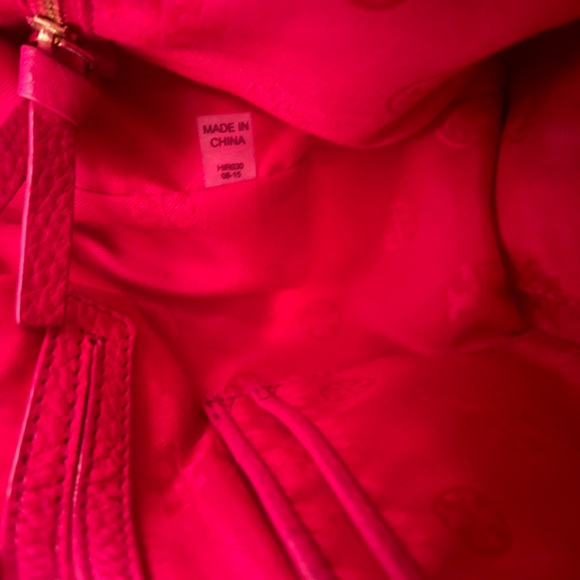 Tory Burch Fuchsia Backpack with Tassels - Picture 10 of 11